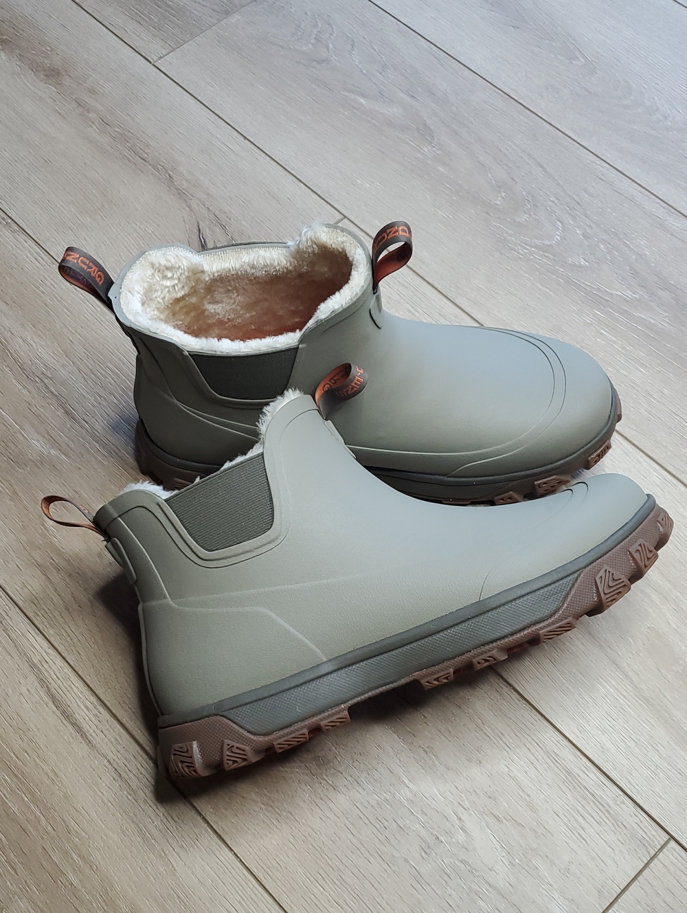 Grundens Deviation Sherpa Men's Insulated Slip-On Rain Ankle Boots Size 13